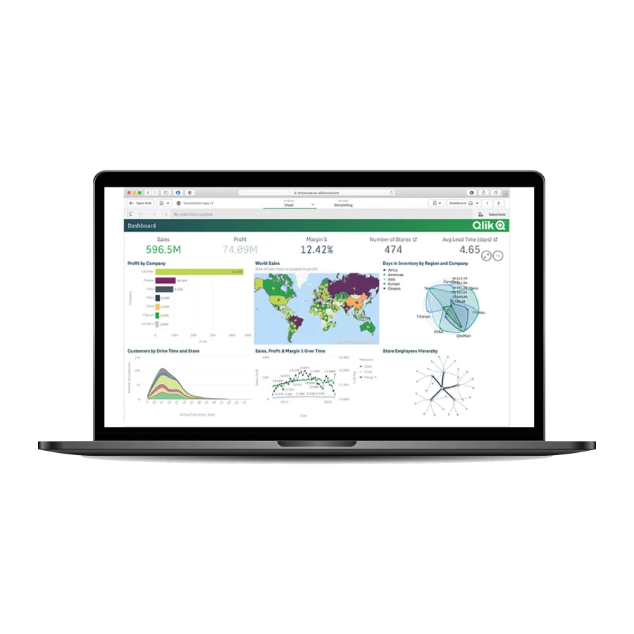 Qlik Sense Create Visualizations | Informatec