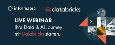 Live-Webinar - Ihre Data & AI Journey mit Databricks starten