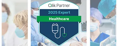 Qlik Expertise-Badge für Healthcare