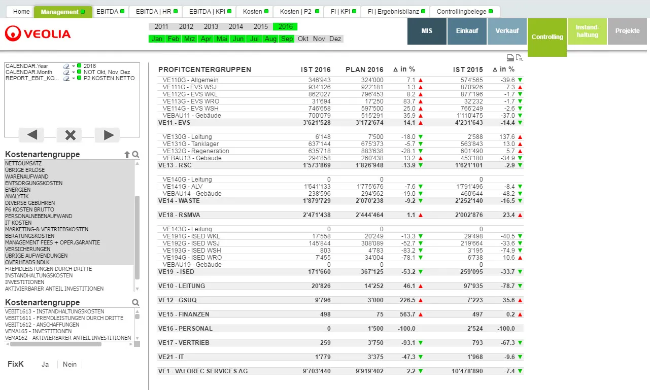 Valorec Operations Printscreen 5