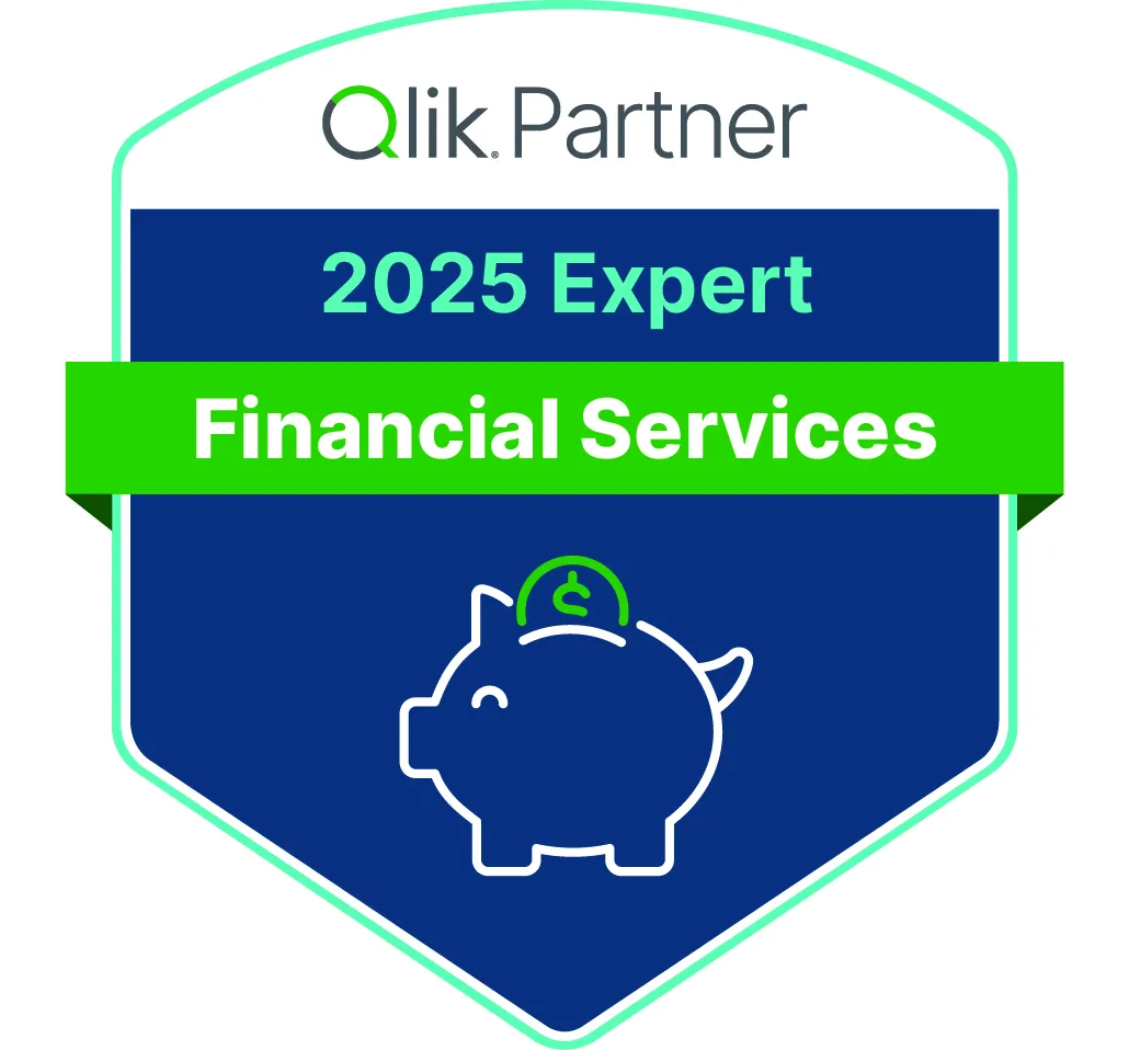 Qlik Partner Financial Services Badge