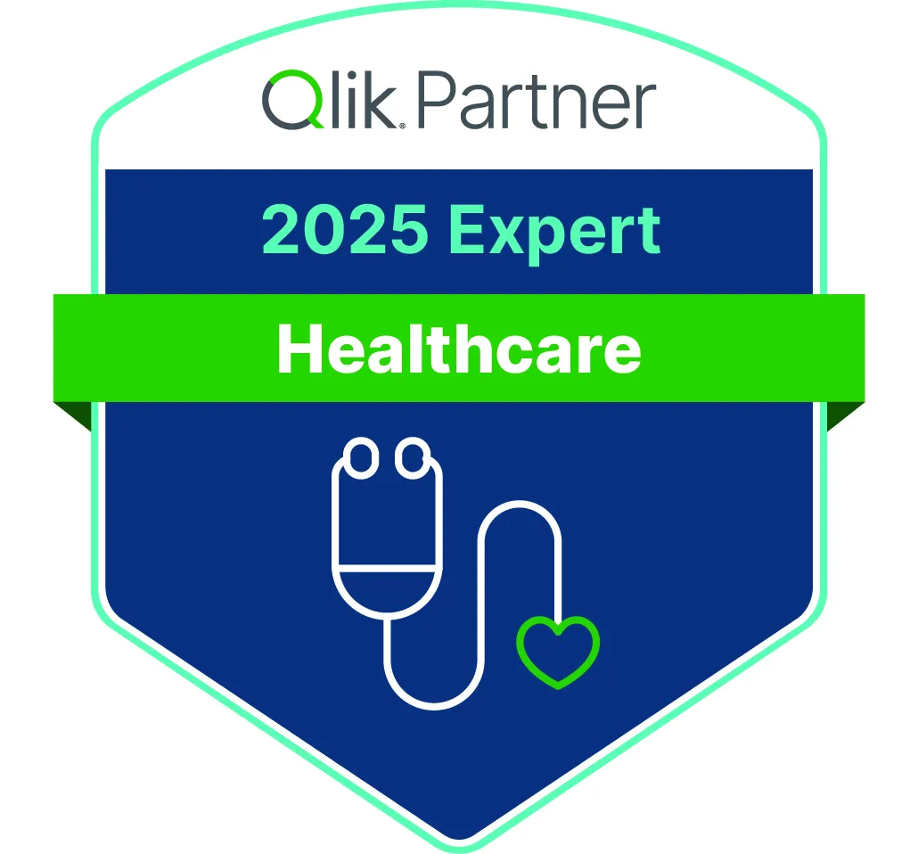 Qlik Partner Healthcare Badge