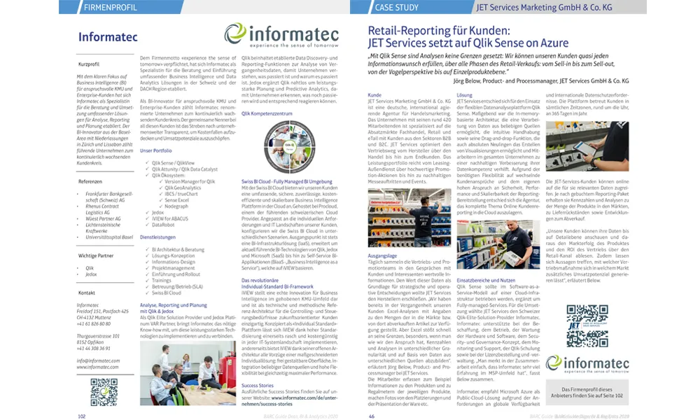 BARC Guide 2020 - Informatec Seiten