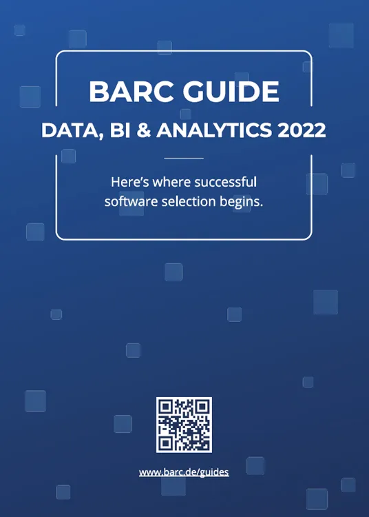 BARC Guide Data, BI & Analytics 2022