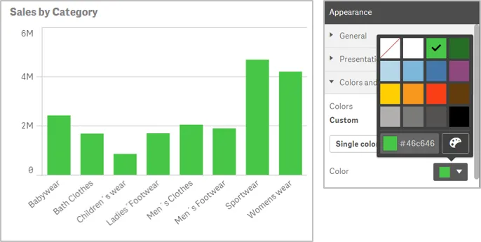 Qlik Coloring
