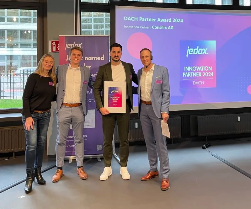 InnovationJedox  Partner of the Year Award DACH 2024