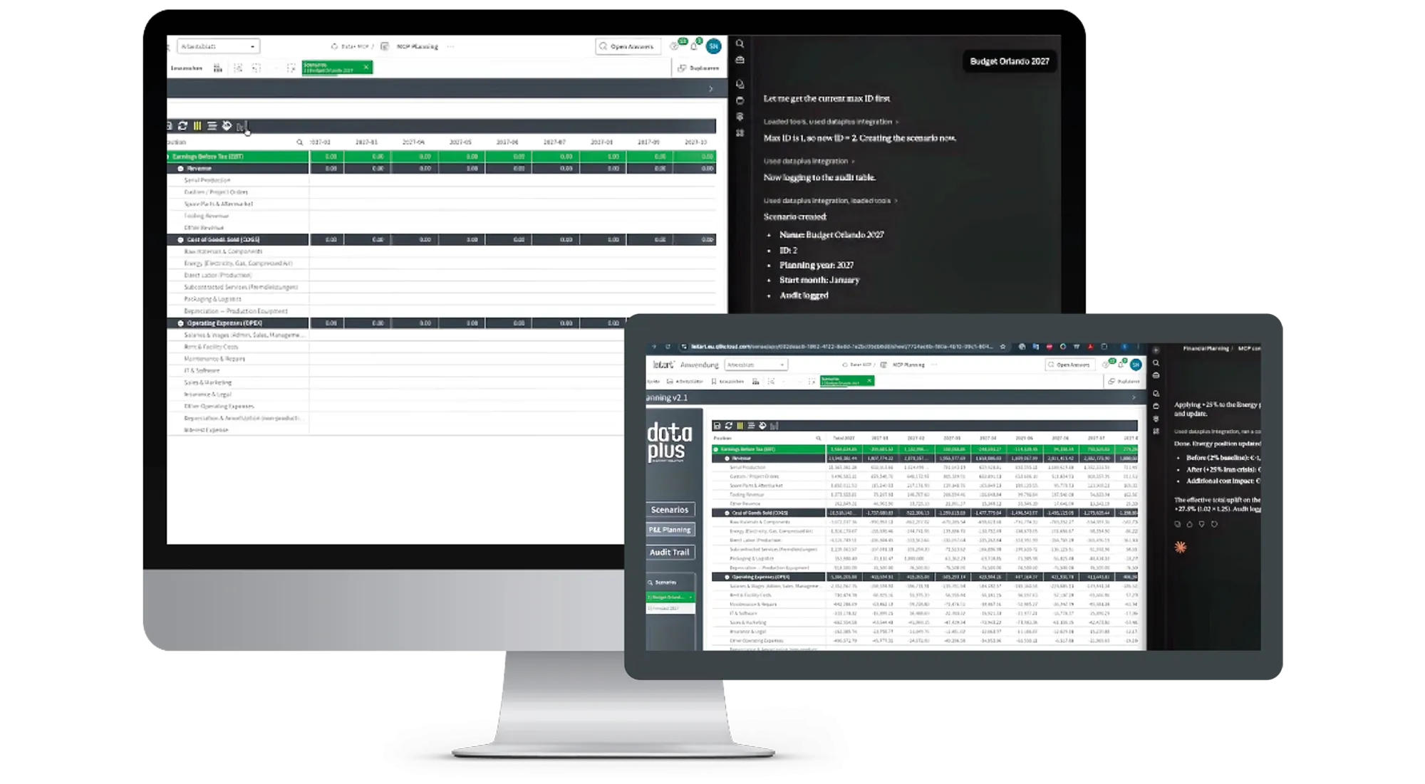 Finanzplanung Data+
