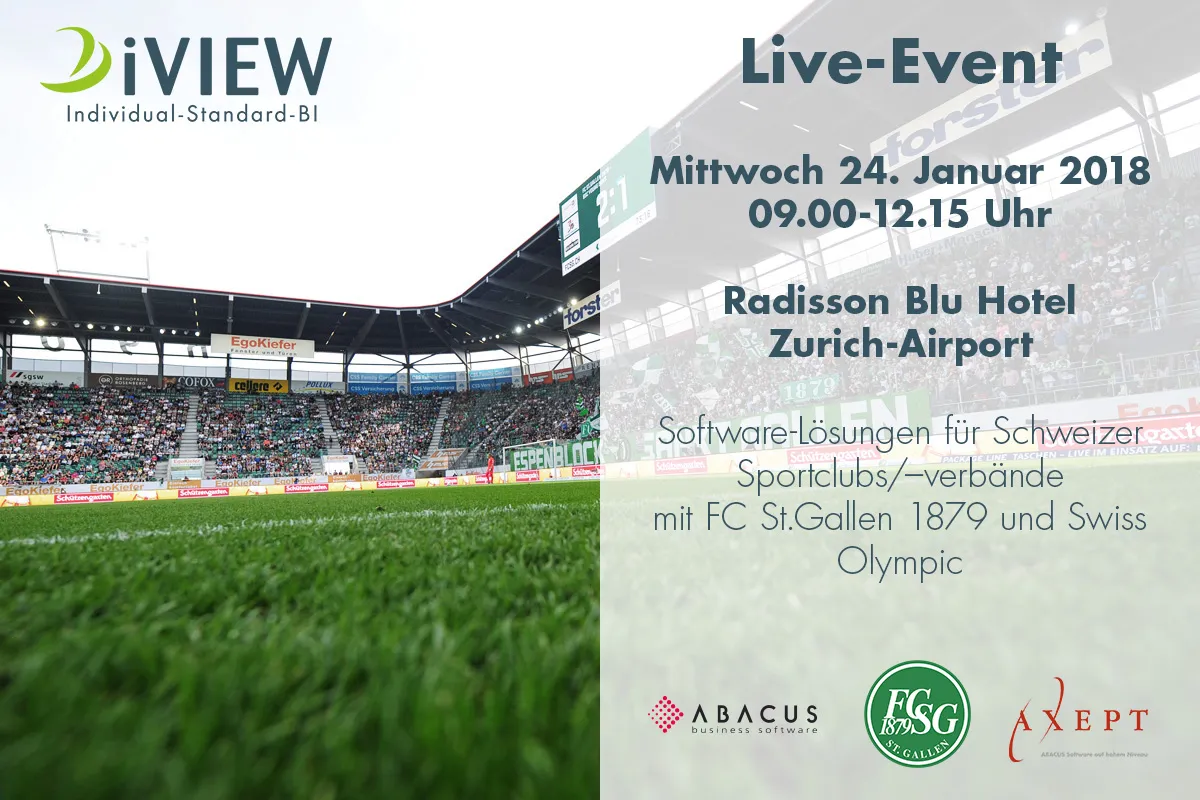Einladung iVIEW / AXview Live-Event
