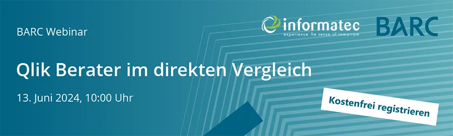 BARC Webinar Informatec Qlik Berater