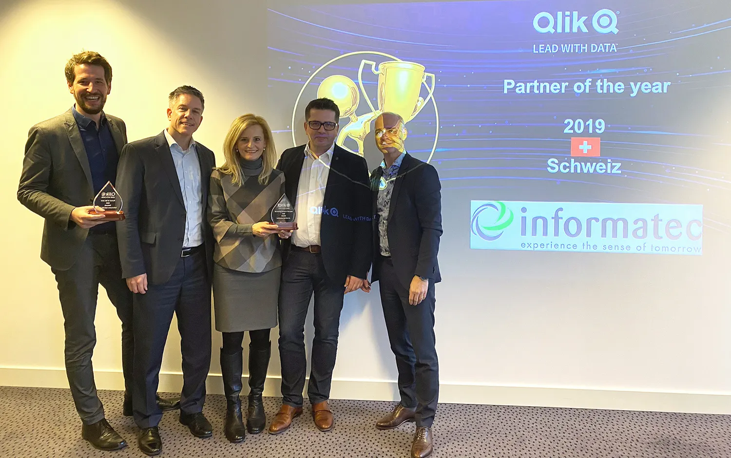 Informatec Qlik Partner of the Year 2019 Switzerland