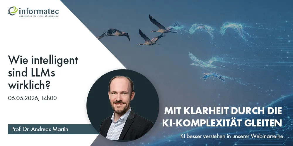 LIVE WEBINAR: Wie intelligent sind LLMs wirklich?