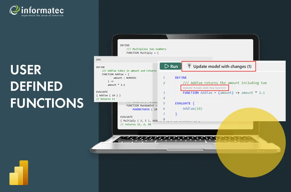 Power BI Used Defined Functions