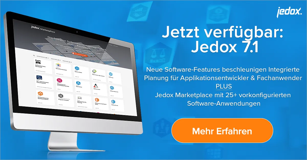 Jedox 7.1-Release mit Jedox Marketplace