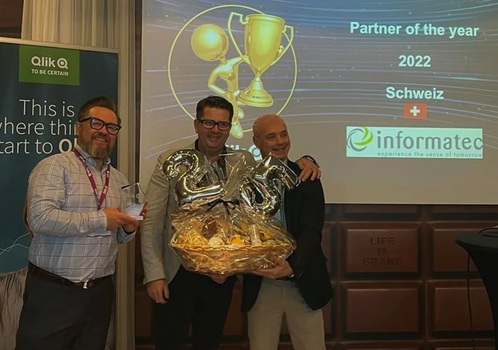 Qlik Awardübergabe 2022