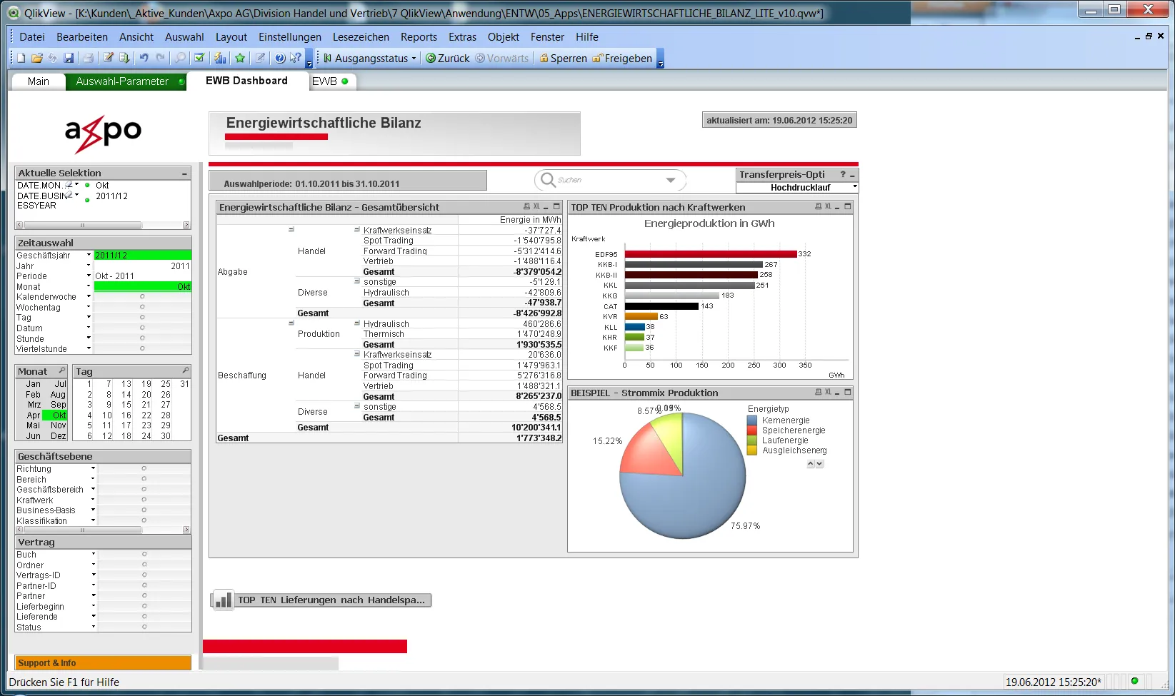 Applikation Axpo 1