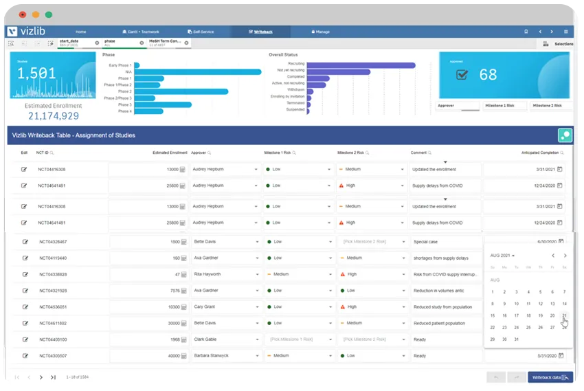 Vizlib screenshot Informatec
